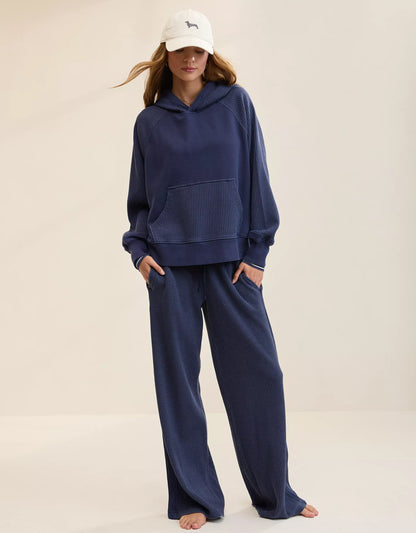 Essential Waffle Hoodie & Trouser Set