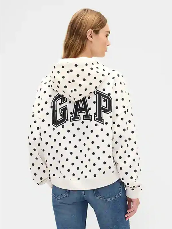Polka Dot Hoodie