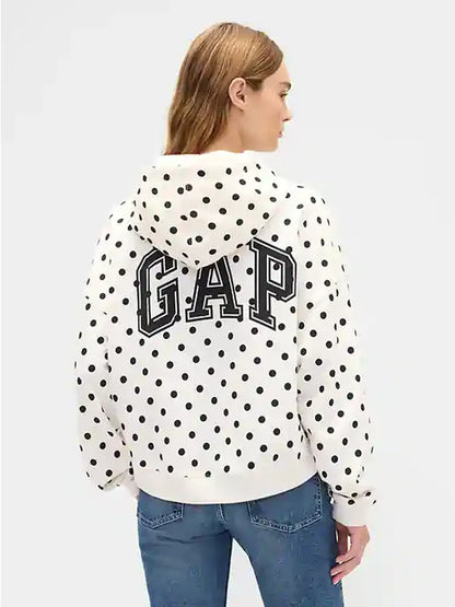 Polka Dot Hoodie