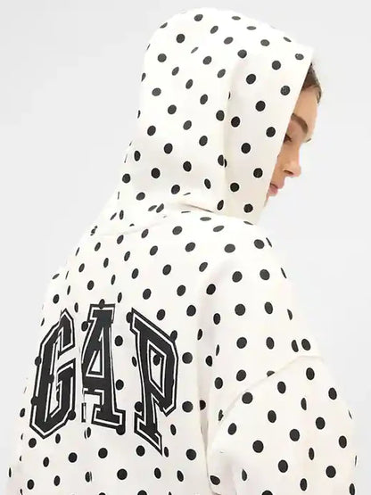 Polka Dot Hoodie