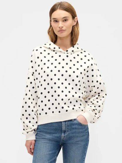 Polka Dot Hoodie